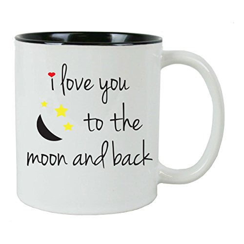Valentines Day Gift LOVE YOU TO THE MOON & BACK Mug Valentines Day Gift LOVE YOU TO THE MOON & BACK Mug